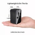 thumbnail image 4 of Universal Travel Plug Adapter - 2 USB Ports Power Adapter Worldwide Wall Charger for USA, EU, , AUS, 4 of 5