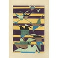 thumbnail image 2 of Korin Furuya (Editor) 11x14 Gold Ornate Wood Frame and Double Matted Museum Art Print Titled - Bijutsukai Pl.14 (1901), 2 of 4