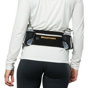 Nathan Dual Bottle Hydration Belt Black/Marigold OSFA