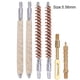 thumbnail image 1 of Juego de cepillos de algodón de cobre para tubo de tubo de caza, juego de herramientas de mantenimiento de herramientas de caza, 22 cabezales de cepillo de 5,56 mm kenally OD000685-02, 1 of 7