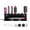Black, variant on Vertical Hair Dryer Stand Organizer For Countertop Or Wall Mount 10x10in