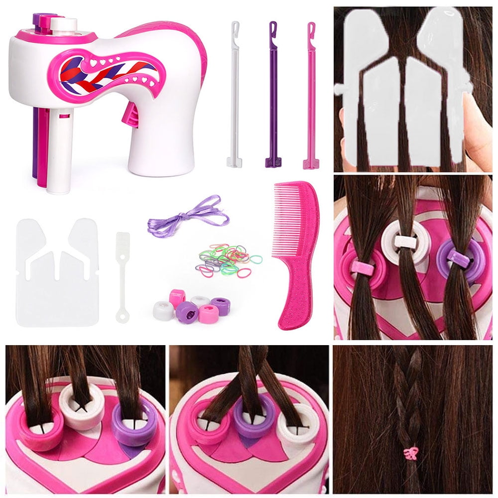 HOTBEST Automatic Hair Braider Electric Hair Braiding Machine Magic Hair  Styling Tools DIY Magic Hair Styling Tools for Girls Women 
