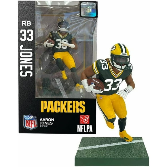 NFL- Aaron Jones of Green Bay 6" Figure