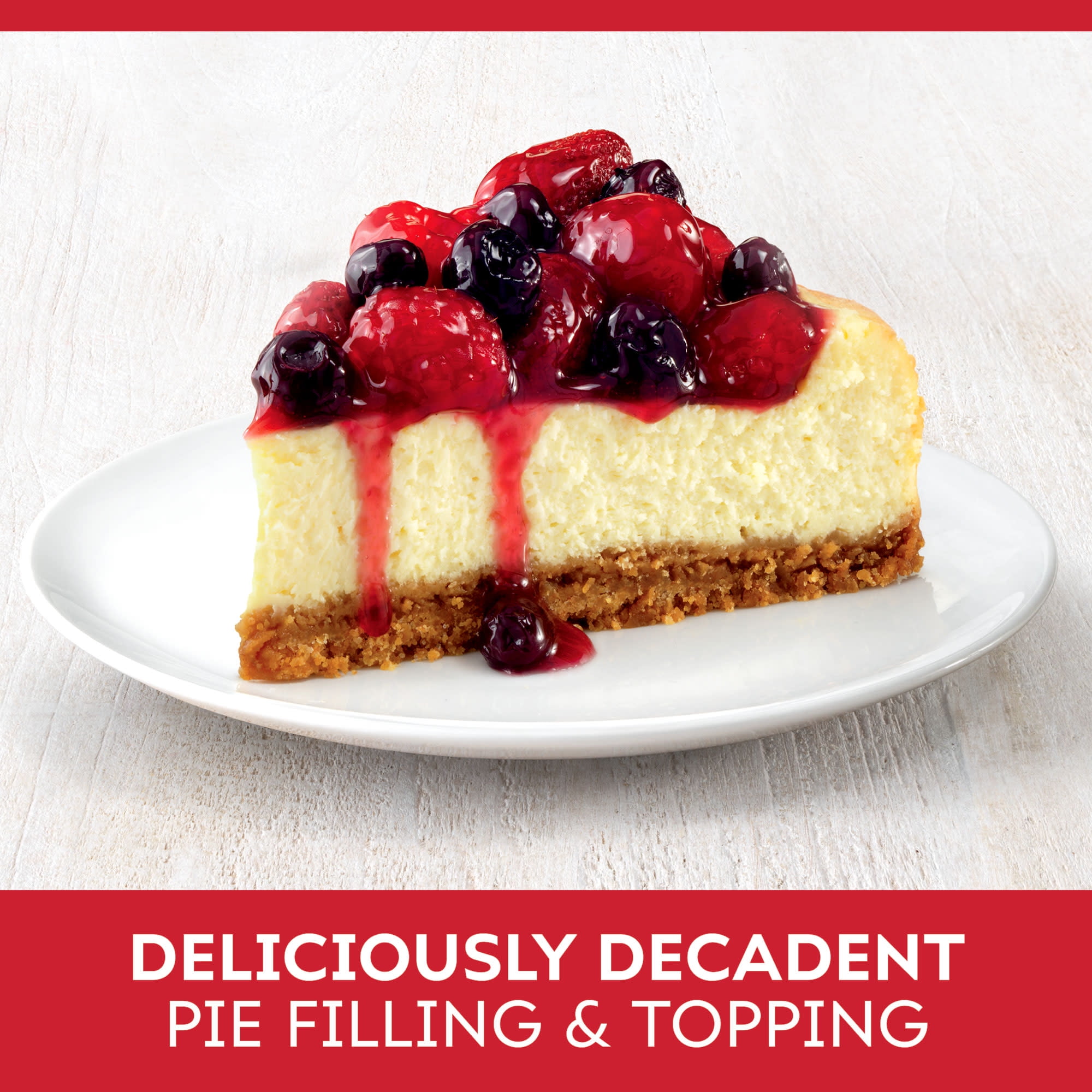 (4 pack) Duncan Hines Wilderness, Berry Medley Pie Filling and Topping, 22 oz.
