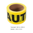 thumbnail image 2 of Miangastore Halloween Decorative Warning Tape Yellow 2 Rolls 984.3x1.9in, 2 of 9