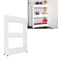 thumbnail image 3 of Carro de Almacenamiento Delgado Organizador de Espacio Estrecho Estante Deslizante para Estantería para Baño Cocina Blanco ANGGREK Otros, 3 of 8