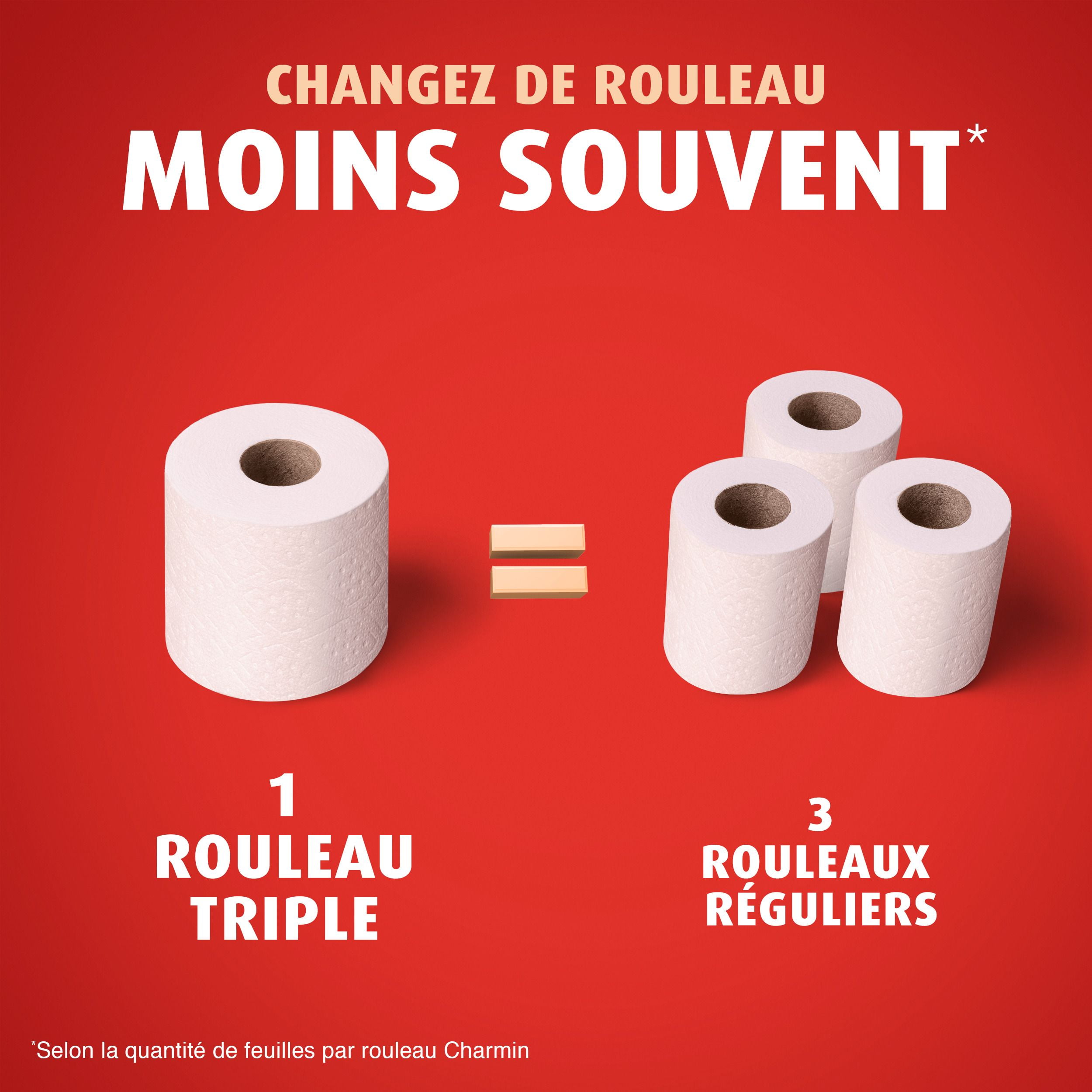 Charmin Toilet Paper Ultra Strong, 30 Triple Rolls = 90 Regular Rolls, 2-ply Bath Tissue, 30CT