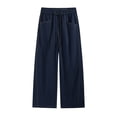 thumbnail image 3 of BUWTTER Pants for Men Loose Fit Casual Wide Leg Outdoor Hiking Climbing Water Windproof Sweatpant Trousers Dark Blue XXL, 3 of 5