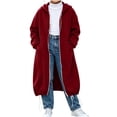 thumbnail image 2 of AVRNLIQ Wine Kids Hall-oween Pumpkin Flannel Onesie, Zip‑Up Hooded Jack‑O‑Lantern Costume Jumpsuit for Unisex Boys Girls,Size 11-12T, 2 of 7