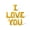 Gold, variant on Letter Balloons - I LOVE YOU 16" Inch Alphabet Letters Foil Mylar Balloon Valentine's Day or Anniversary Party Banner (Gold)