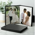 thumbnail image 4 of Neil Enterprises Inc. Black 10x12 Vertical Self-Stick Photo Albums - Holds 20 Photos - Pack of 12, 4 of 5
