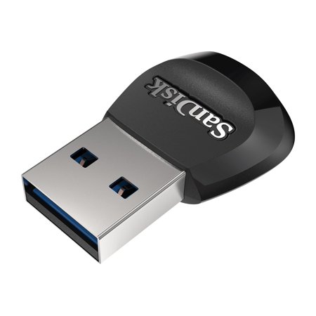 microSDカードリーダー USB3.0接続 SanDisk サンディスク MobileMate UHS-I 最大170MB/s microSDXC対応 海外リテール SDDR-B531-GN6NN ◆メ