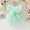 Green, variant on Baby Summer Dresses 12-18 Months Baby Vacation Dress Easter Dresss Princess Dress Carnival Ruffle Tutu Dresses Spring Summer Beach Vacation Clothes #Light Yellow 1-2 Years