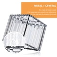 thumbnail image 5 of Moluckfu Pantalla De Hierro Negro Con Cristal Para Ambiental Natural En, 5 of 5