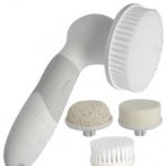 Gurin GF-110 Face and Body Ultra Clean Brush 4-in-1 SPA Cleansing System, Waterproof and