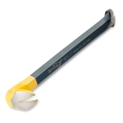 ESTWING Nail Puller - 12 Double-Ended Pry Bar with Straight & Wedge Claw End - DEP12