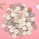 thumbnail image 5 of Manualidades DIY, 100 Uds., 20mm, 2 agujeros, accesorios DIY, botón de madera, resultados impresionantes Jadeshay  A, 5 of 8