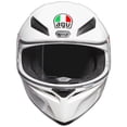 thumbnail image 3 of AGV K1 Mono Solid Motorcycle Helmet White SM, 3 of 5