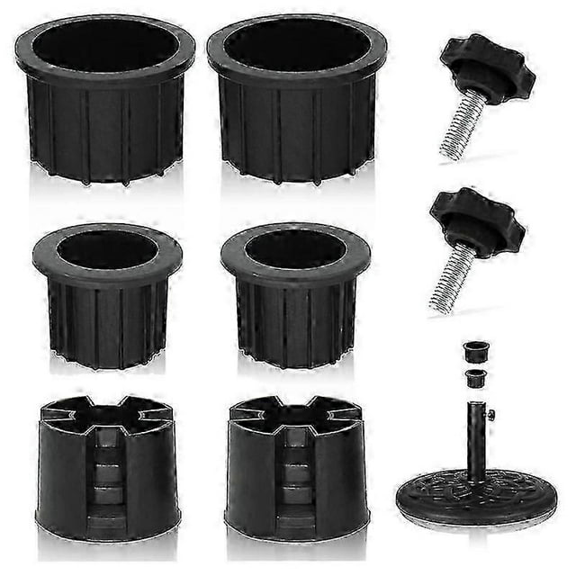 8 Pcs Umbrella Base Stand Hole Ring Plug Cover and Cap Patio Umbrella Stand Replacement Parts Stand