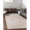 thumbnail image 2 of Transitional Cledo Collection Area Rug 5' Round - Light Pink-Ivory, 2 of 5