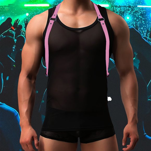 Belt Men Women Punk Belt Punk Style Adjustable Harness With Buckled Straps Clothing Accessory Belt
