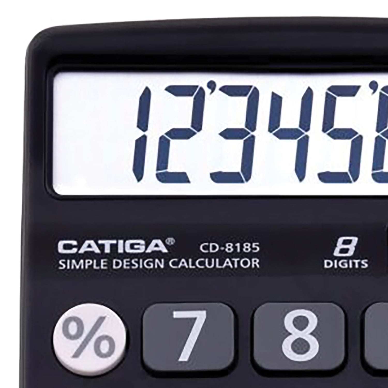 Catiga CD-8185 8-Digit Desktop Calculator, Dual Power photo 2
