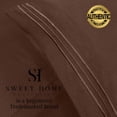 thumbnail image 4 of Juego de sábanas Sweet Home Collection 1500 Supreme Queen Brown, 4 of 8