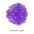 thumbnail image 3 of Ke1Clo Glow in The Dark Aquarium Pebbles, 100 Pcs Fluorescent Stones Substrate Decor, Luminous Aquascaping Gravel for Fish Tank Vase Gardening, Purple, 3 of 6