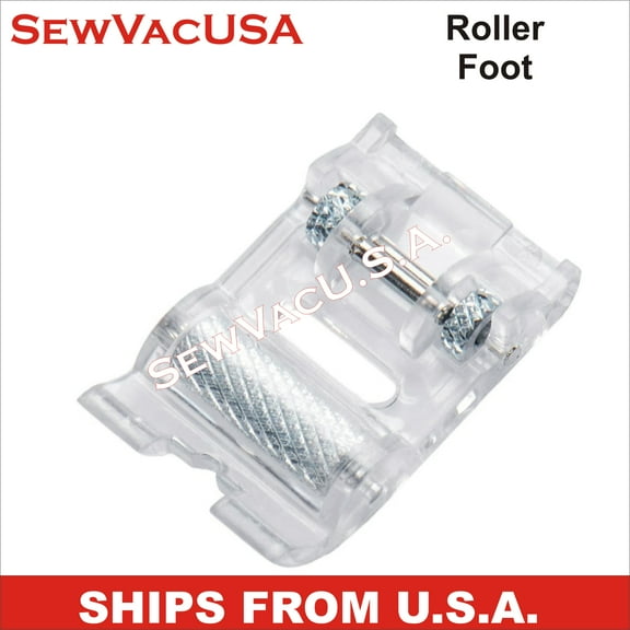 Roller Presser Foot For Leather & Vinyl Fits SINGER HD500 & More See Description