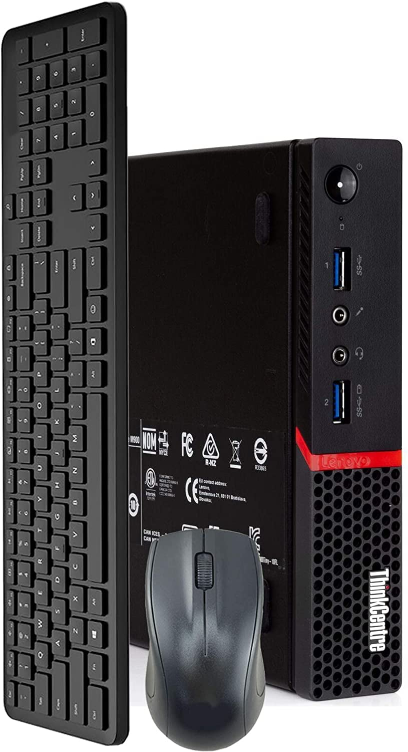 Intel Core i5-3470 up to 3.6GHz Lenovo ThinkCentre M82 SFF High Performance Business Desktop Computer 16GB DDR3 Windows 10 Professional 240GB SSD Renewed DVD 