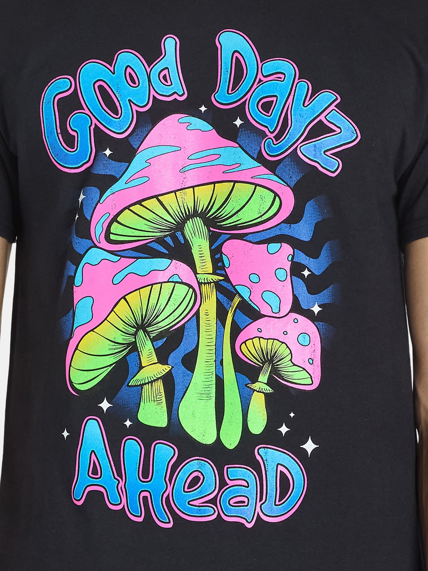 Humor Men's and Big Men's Good Dayz Ahead Graphic Tee with Short Sleeves, Sizes S-3XL