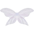 thumbnail image 2 of Lizxun Alas de Hada para niñas y Mujeres, Disfraz de Cosplay, Alas de Mariposa Blancas Brillantes, Disfraz de Halloween, Favor de Navidad, 2 of 3