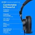 thumbnail image 4 of Auriculares de monitoreo profesionales PreSonus HD9 parte trasera cerrada, 4 of 5