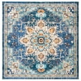 thumbnail image 3 of SAFAVIEH Madison Dalia Oriental Area Rug, Blue/Light Blue, 6'7" x 6'7" Square, 3 of 16