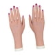 thumbnail image 3 of Mano de maniquí para entrenamiento de uñas suave, accesorio fotográfico para joyería, collar piel mano izquierda derecha, 3 of 8