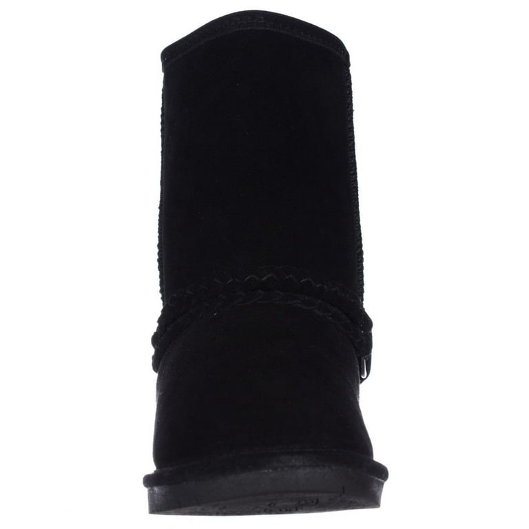 Short black hot sale bearpaw boots