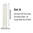thumbnail image 2 of TOP-MAX 24 Pairs No-nails Picture Hanging Tape Strips Set Wall-Mounted Self-Adhesive Tape Strips (Set A), 2 of 8