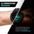 thumbnail image 4 of Reloj pulsera Skmei 1251 con correa de poliuretano color negro/negro - fondo negro, 4 of 8