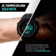 thumbnail image 4 of Reloj pulsera Skmei 1251 con correa de poliuretano color negro/negro - fondo negro, 4 of 8