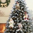 thumbnail image 1 of Ganfancp Adornos para El Árbol de Navidad Adornos Colgantes para El Árbol de Navidad Adornos Colgantes Papá Noel Muñeco de Nieve Reno Liquidación Ventas Hoy Ofertas Prime Set de Navidad X1, 1 of 6