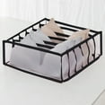 thumbnail image 1 of Xihbxyly Caja de Malla para Guardar Ropa Interior, Diseño Plegable, Compartimentos Especiales para Sujetadores y Calcetines, Organizador de Armario, Ahorra Espacio, Nailon Resistente, 32 X 32 X 12 Cm, 1 of 3