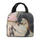 thumbnail image 1 of Fotbe Swordsman Cool Dragon Bolsa Térmica con Estampado y Forro de Aluminio Grueso Bolsa de Almuerzo con Bolsillo Frontal para Hombres y Mujeres, Ideal para Trabajo, Escuela, 1 of 8
