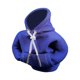 thumbnail image 2 of Funda para pomo de cambio de marchas de coche, decoración interior de coche, sudadera suave y cómoda Azul, 2 of 9