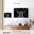 thumbnail image 4 of Elephant Stock Deer Color Grunge Wall Art - Horizontal Canvas Wall Art - Living Room Wall Decor - Animal Canvas - Brown And Orange Decor - 12" x 8", 4 of 8