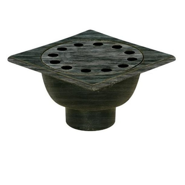 8662I Bell Trap Drain 6 in. x 6 in. x 2 in. Cast Iron