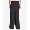 thumbnail image 2 of DKNY Womens Sport Ruffled Wide Leg Pants, 2 of 2
