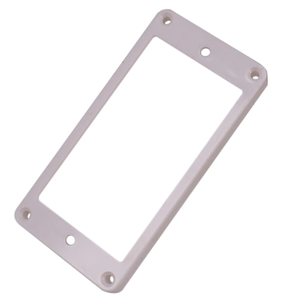 Tholdsy Pastillas curvadas a prueba de agua Marcos Soporte de soporte exquisito de plástico 4 agujeros reservados Anillos de montaje de envoltura fuerte Videojuegos y accesorios Blanco