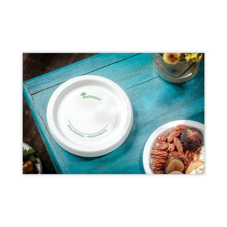 EarthChoice Pressware Compostable Dinnerware, Plate, 6 EarthChoice Pressware Compostable Dinnerware, Plate, 6