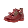 thumbnail image 4 of Bota Para Niña Dogi® Charol Rojo Plantilla Con Soporte Arco rojo 16.5, 4 of 6