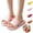 Pink, variant on Mfakffe Shower Shoes Open Toe Non Slip Slides Soft Quick-Dry Slip on Sandals Lightweight House Slippers